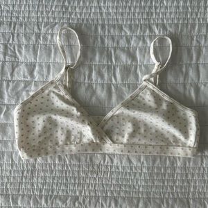 Brandy Melville Bra with Pink Hearts